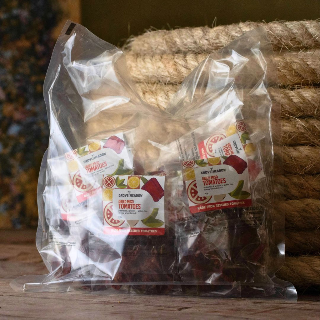 Dried Miso Tomatoes vegan Grove & Meadow 