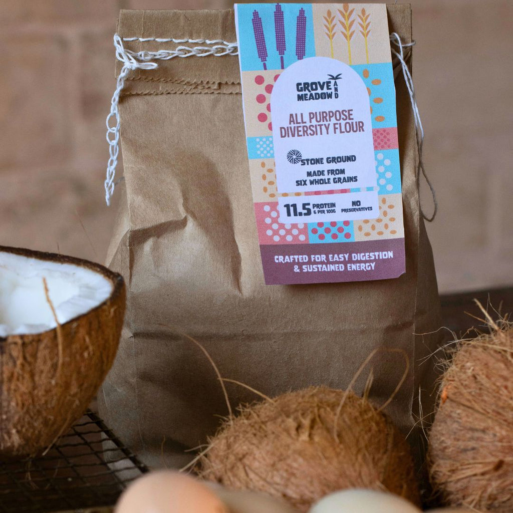 All Purpose Diversity Flour (Stoneground) vegan Grove & Meadow 