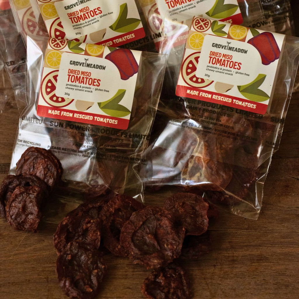 Dried Miso Tomatoes vegan Grove & Meadow 