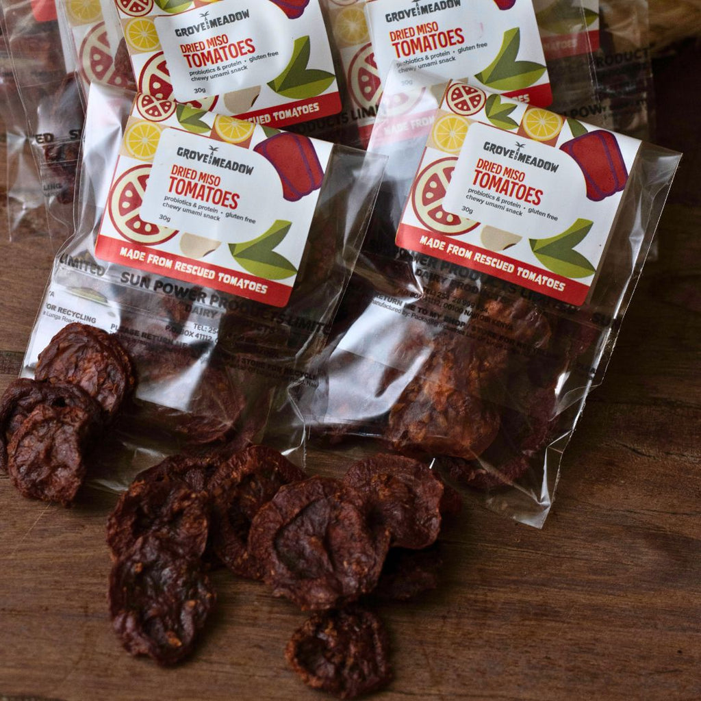 Dried Miso Tomatoes vegan Grove & Meadow 