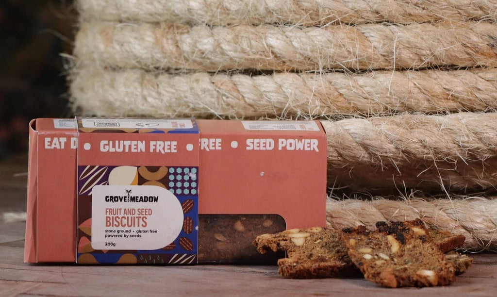 Fruit & Nut Crackers (200g | Gluten Free) Crackers Grove & Meadow 