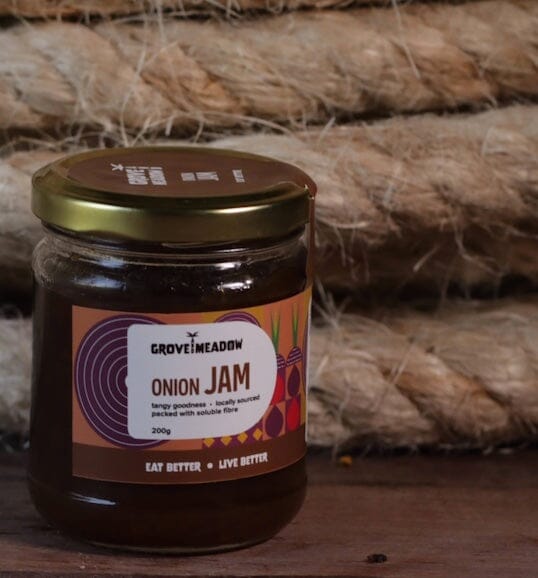 Onion Jam (200g) dips & Jam Grove & Meadow 