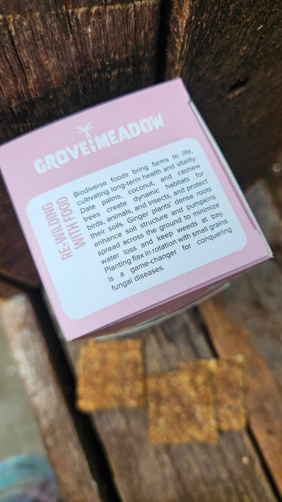 Coconut & Ginger Cookies (200g | Gluten Free) Crackers Grove & Meadow 