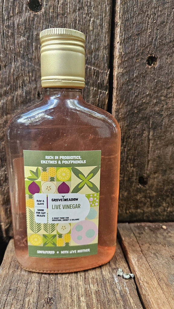 Natural Live Vinegars (250ml) Brown’s Food Co. Kombucha-Thyme Live Vinegar (250ml) 