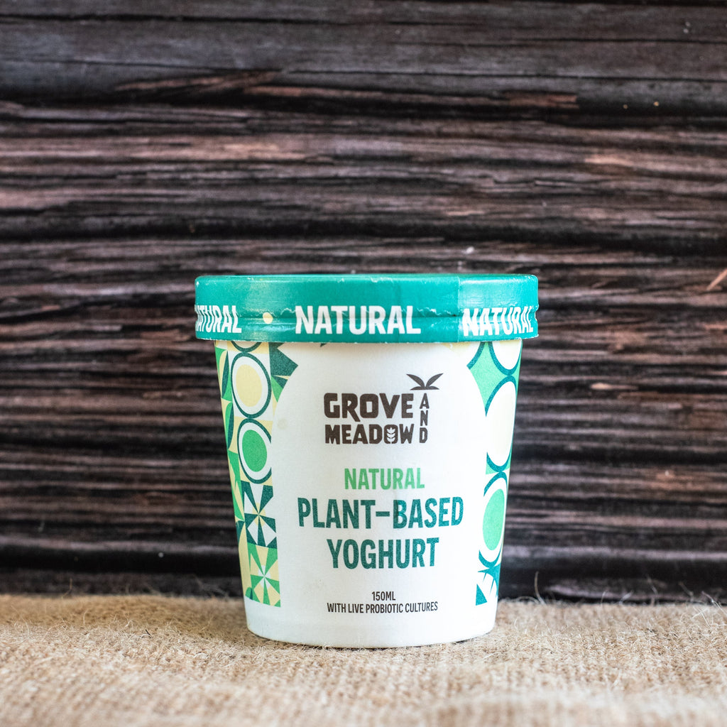 Grove & Meadow Plant Based Yoghurt NATURAL (150 ml) dairy free Brown’s Food Co. 
